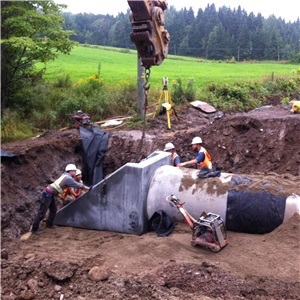 Réfection de ponceaux, et divers travaux de voirie, Municipalité de Saint-Nérée-de-Bellechasse