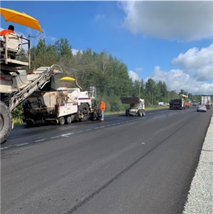 Surveillance de travaux de réfection, Municipalité de Dudswell