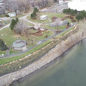 Inspection de berges, Ville de Montréal