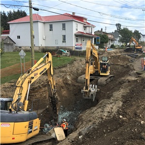 Réfection de routes, Municipalité de Sainte-Marguerite